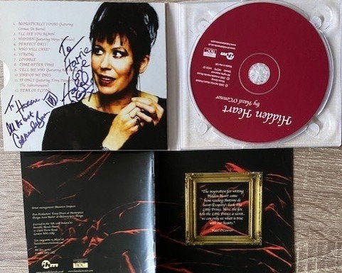 HazelO’Connor:gesigneerd:Live In Berlin/Hidden heart, Ophalen of Verzenden, Zo goed als nieuw, Poprock, Digipak