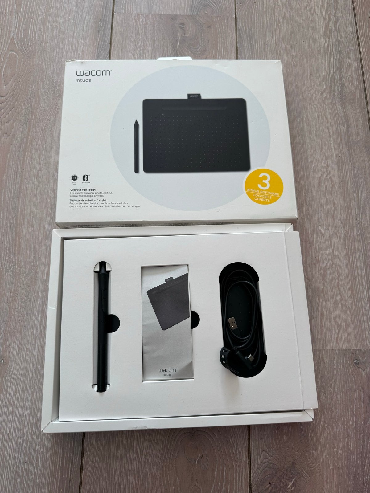 Wacom Intuos Creative Pen Tablet - Zo goed als nieuw, Computers en Software, Tekentablets, Ophalen of Verzenden, Multi-touch, Zo goed als nieuw