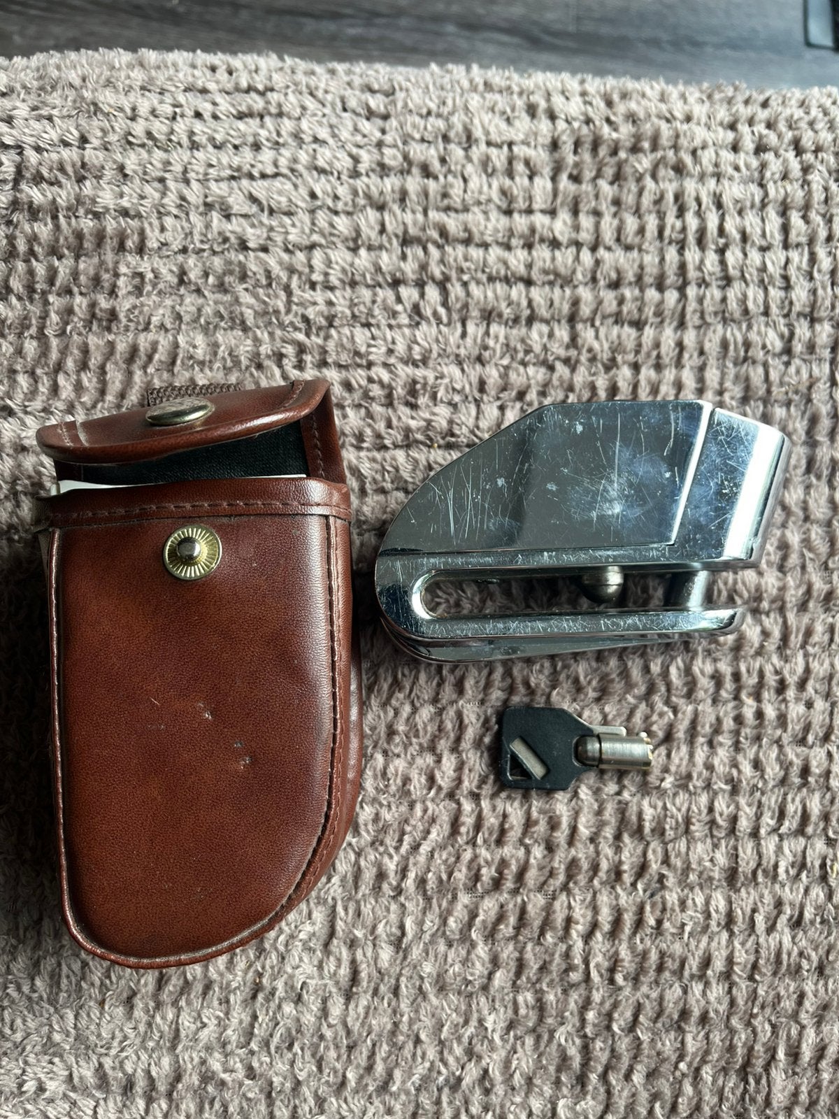 Motor schijf slot., Ophalen of Verzenden, Zo goed als nieuw