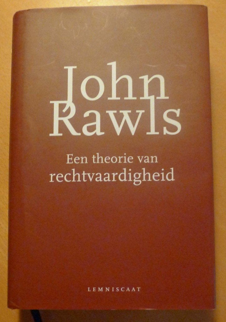 John Rawls Een theorie van rechtvaardigheid, Boeken, Ophalen of Verzenden, Nieuw, Nederland