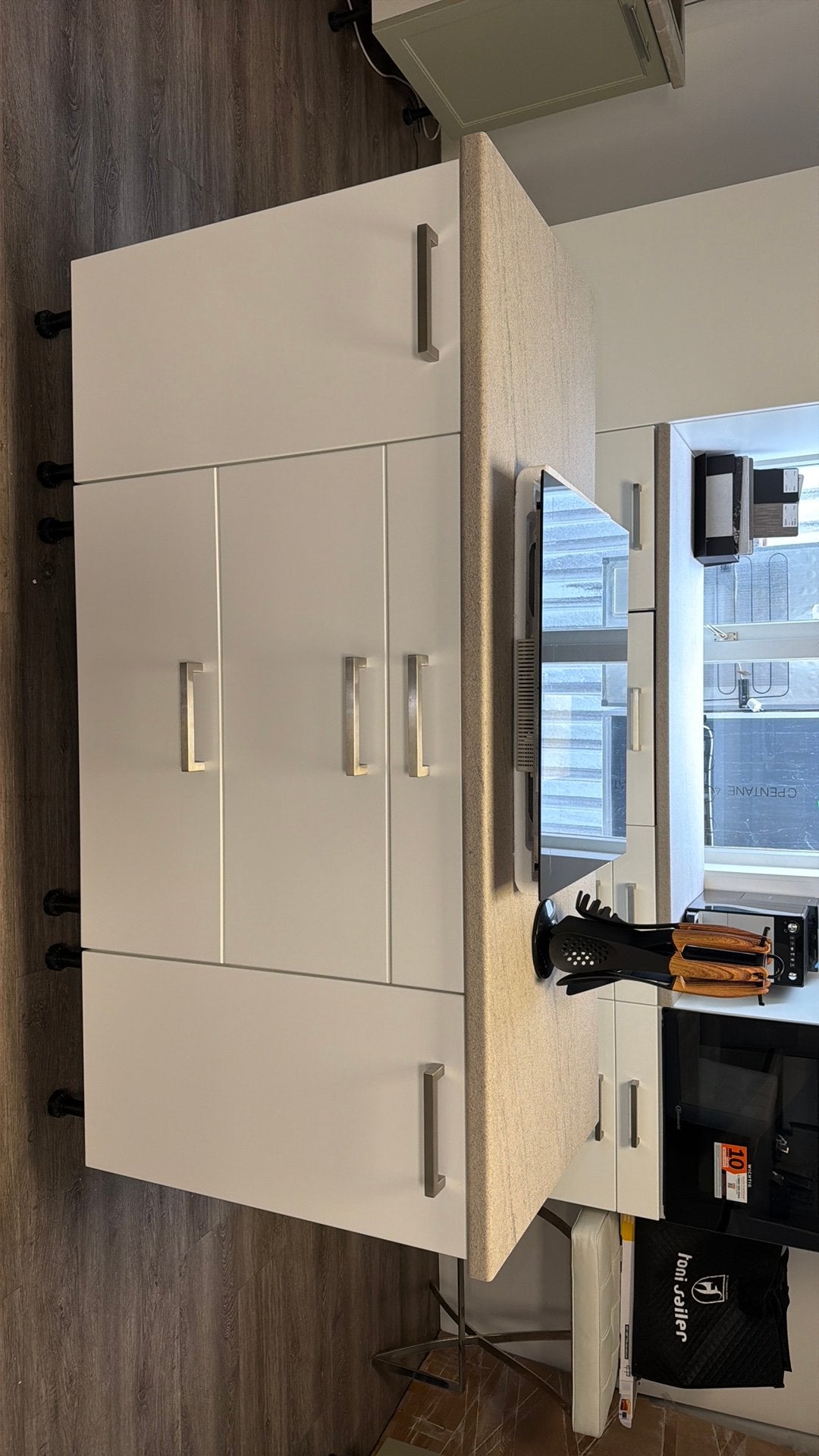 Compleet Keuken eiland wit kleur, Ophalen, Wit, Overige typen, Nieuw