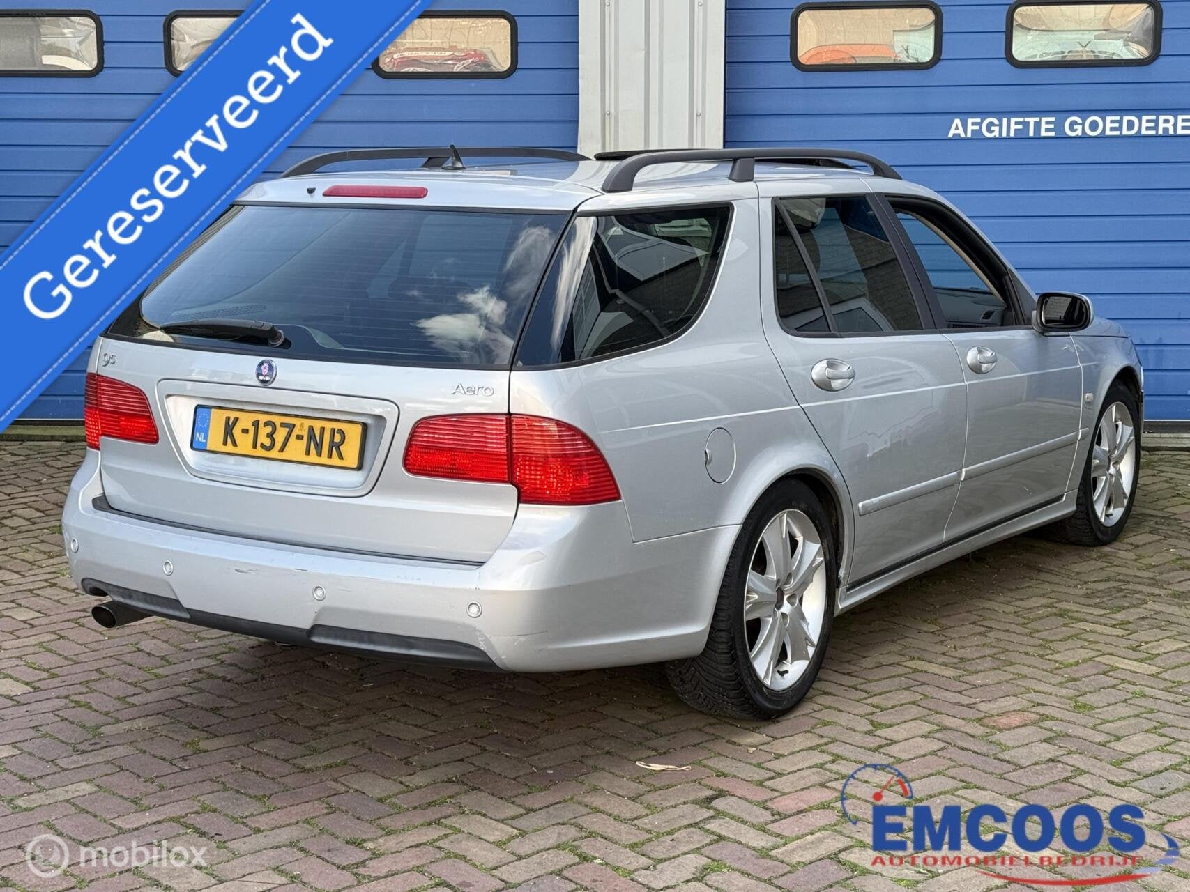 Saab 9-5 Estate 2.3 Turbo Aero 260PK * Automaat * Schuif-kan, Auto's, 4 cilinders, 2290 cc, 93 €/maand, Euro 4