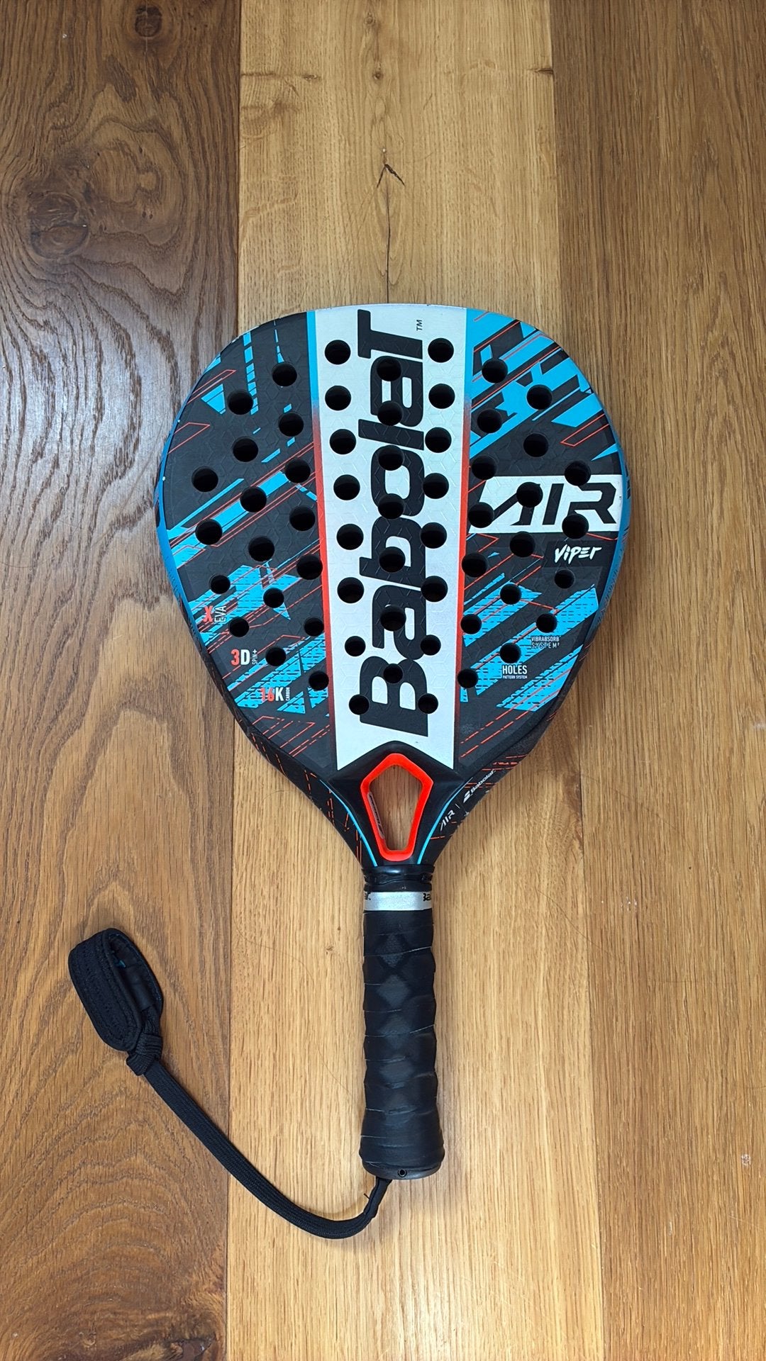 Babolat Viper Air 2023, Sport en Fitness, Ophalen of Verzenden, Zo goed als nieuw, Padelracket