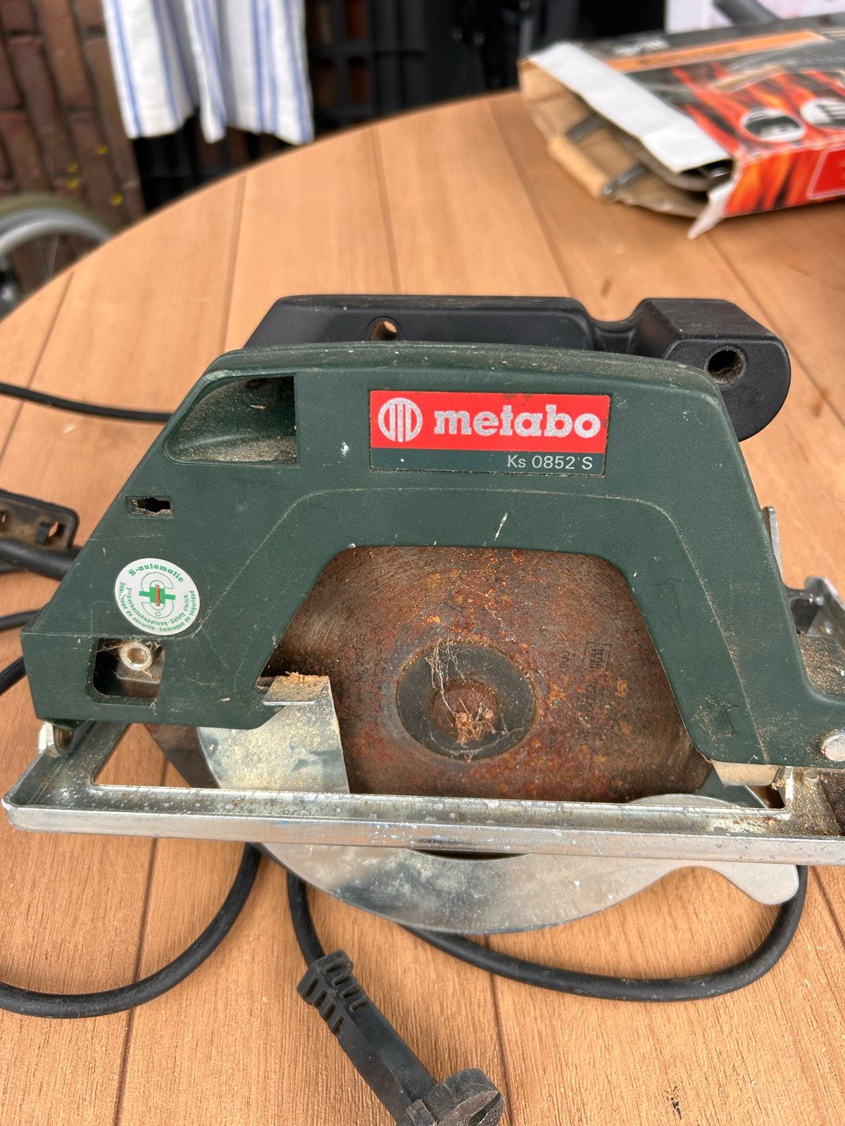Metabo Cirkelzaag KS 0852 S - Gebruikt, Gebruikt, Cirkelzaag, ., 70 mm of meer