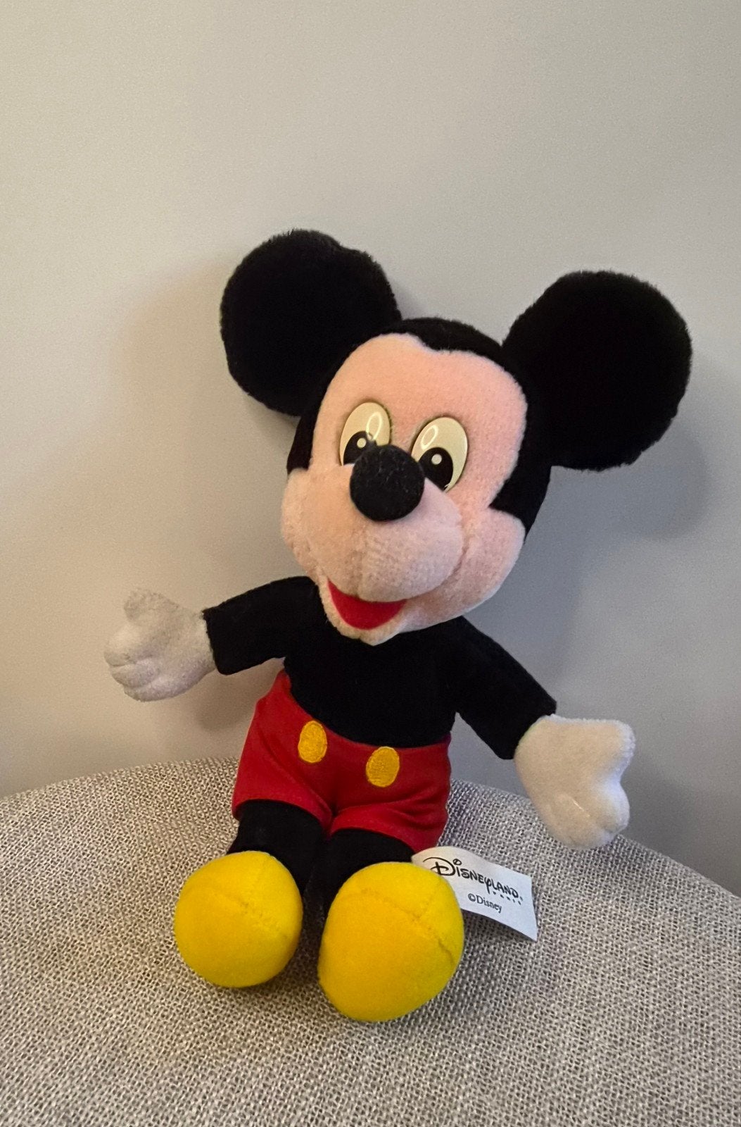 Vintage Disneyland Mickey Mouse Knuffel (Jaren '80/'90), Kinderen en Baby's, Speelgoed | Knuffels en Pluche, Disney, Overige typen