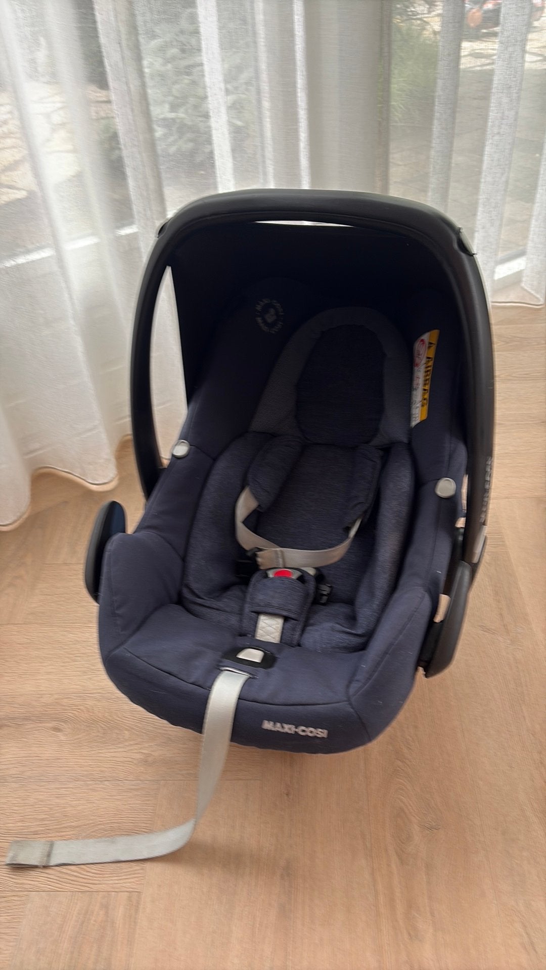 Maxi cosi maxicosi Rock Nomadblue, Ophalen, Autogordel, Zo goed als nieuw, 0 t/m 13 kg