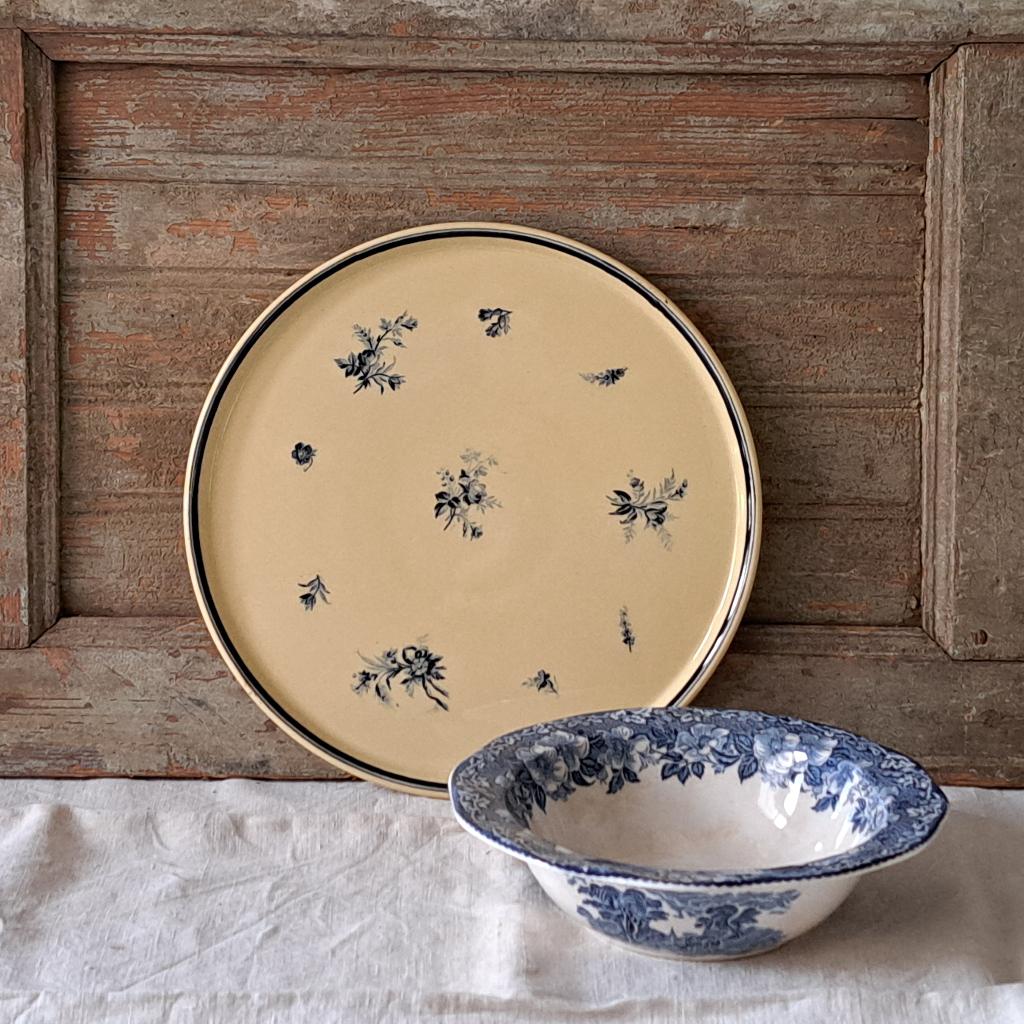 Oude taartschaal Riva schaal kom Enoch Wedgwood *Etage3*, Gebruikt, ., Ophalen of Verzenden, .
