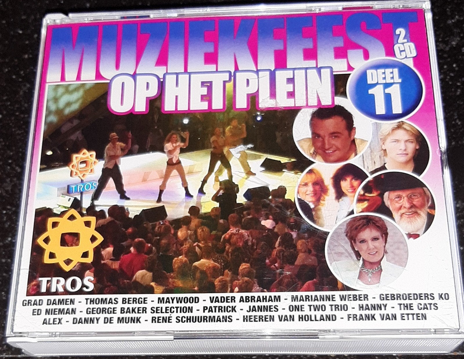 Muziekfeest op het plein deel 11 2cdbox, Ophalen of Verzenden, Zo goed als nieuw, Levenslied of Smartlap, Boxset
