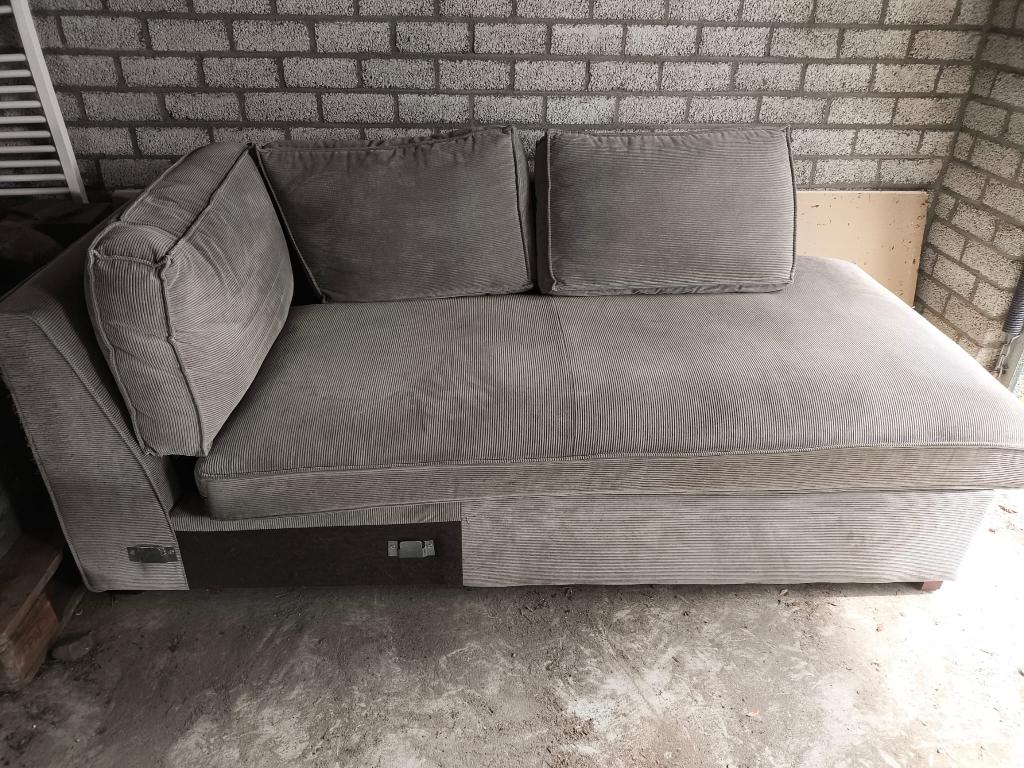 Gratis bank, Huis en Inrichting, Banken | Bankstellen, Ophalen, Gebruikt, 150 tot 200 cm, Hoekbank