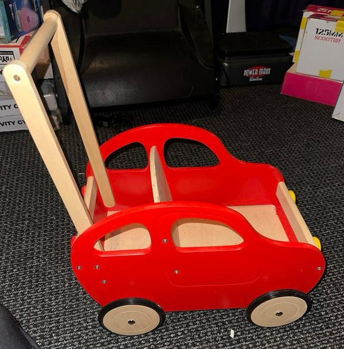 Playwood loopwagen/loopauto NIEUW, Ophalen, Zo goed als nieuw