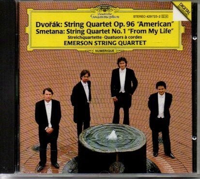 Dvorak & Smetana: Strijkkwartetten / Emerson SQ, Ophalen of Verzenden, Romantiek, Zo goed als nieuw, Kamermuziek