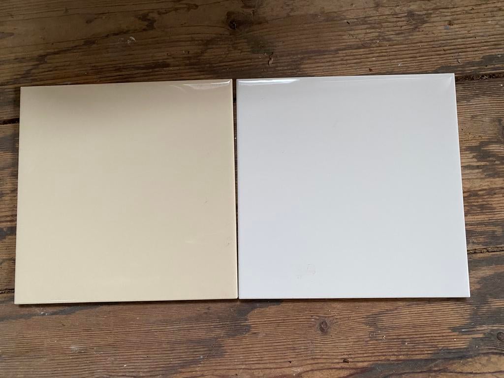 Mosa tegels 15x15 wit en creme, Ophalen, Nieuw, Minder dan 20 cm, Minder dan 5 m²