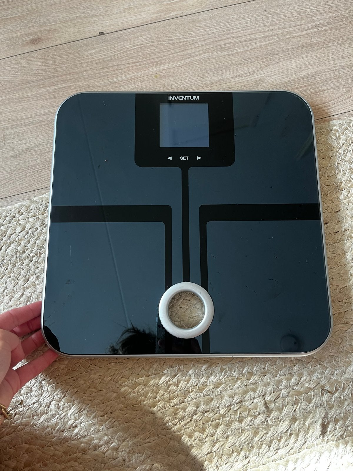 Inventum Personenweegschaal met lichaamsanalyse functies, 1 tot 500 gram, 100 kg of meer, Ophalen of Verzenden, Personenweegschaal