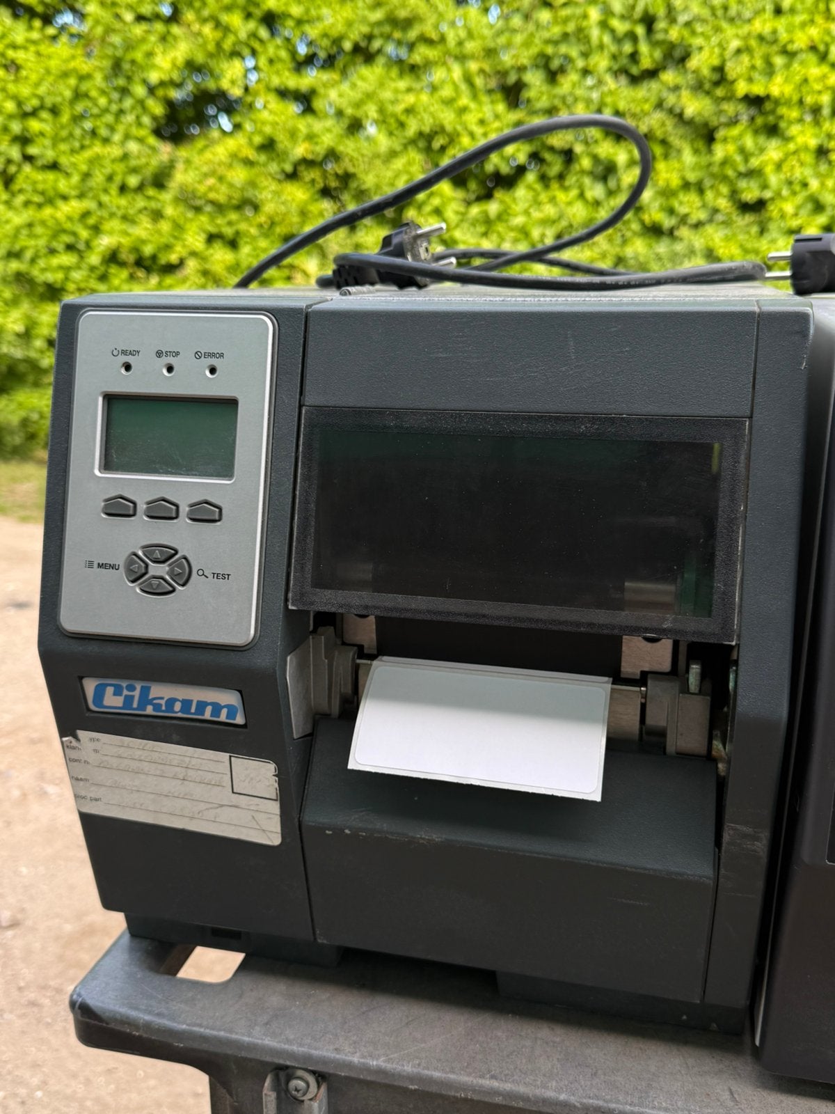 CIKAM 50160 Labelprinter Industriële Etikettenprinter, Ophalen of Verzenden, Gebruikt