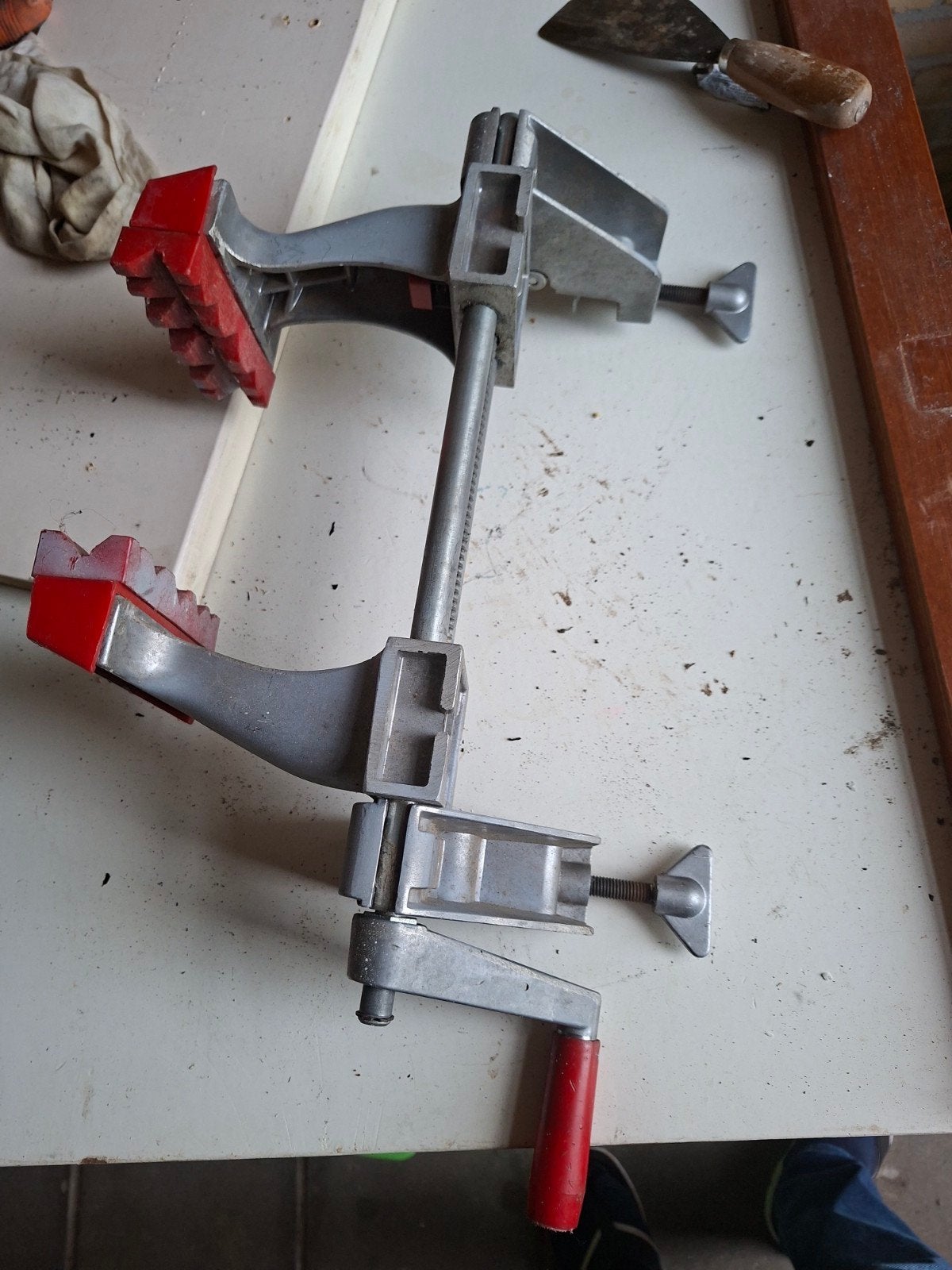 Zyliss Vise bankschroef, Ophalen of Verzenden, Gebruikt