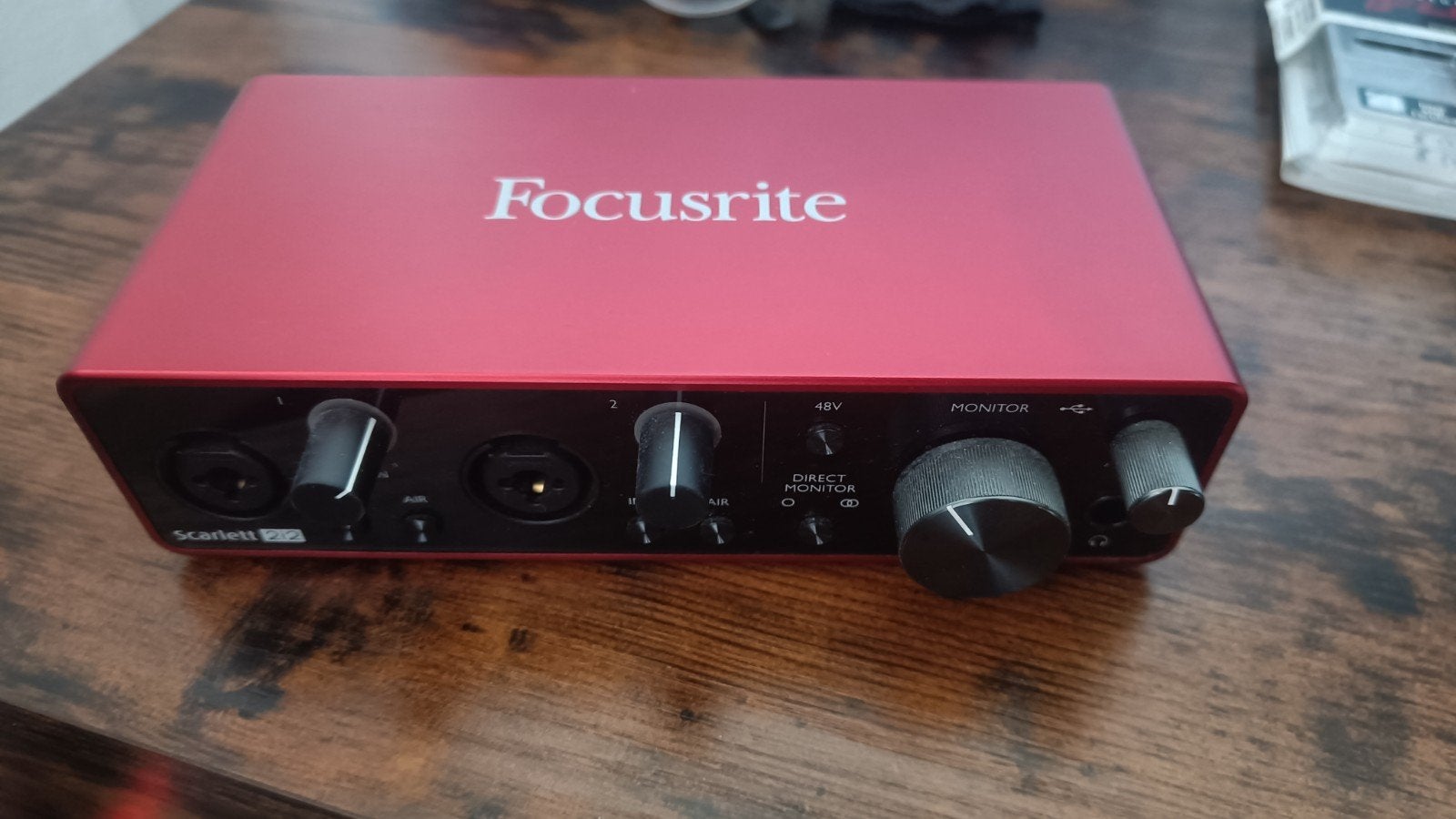 Focusrite Scarlett 2i2 USB Audio Interface 3rd Generation, Ophalen of Verzenden, Zo goed als nieuw