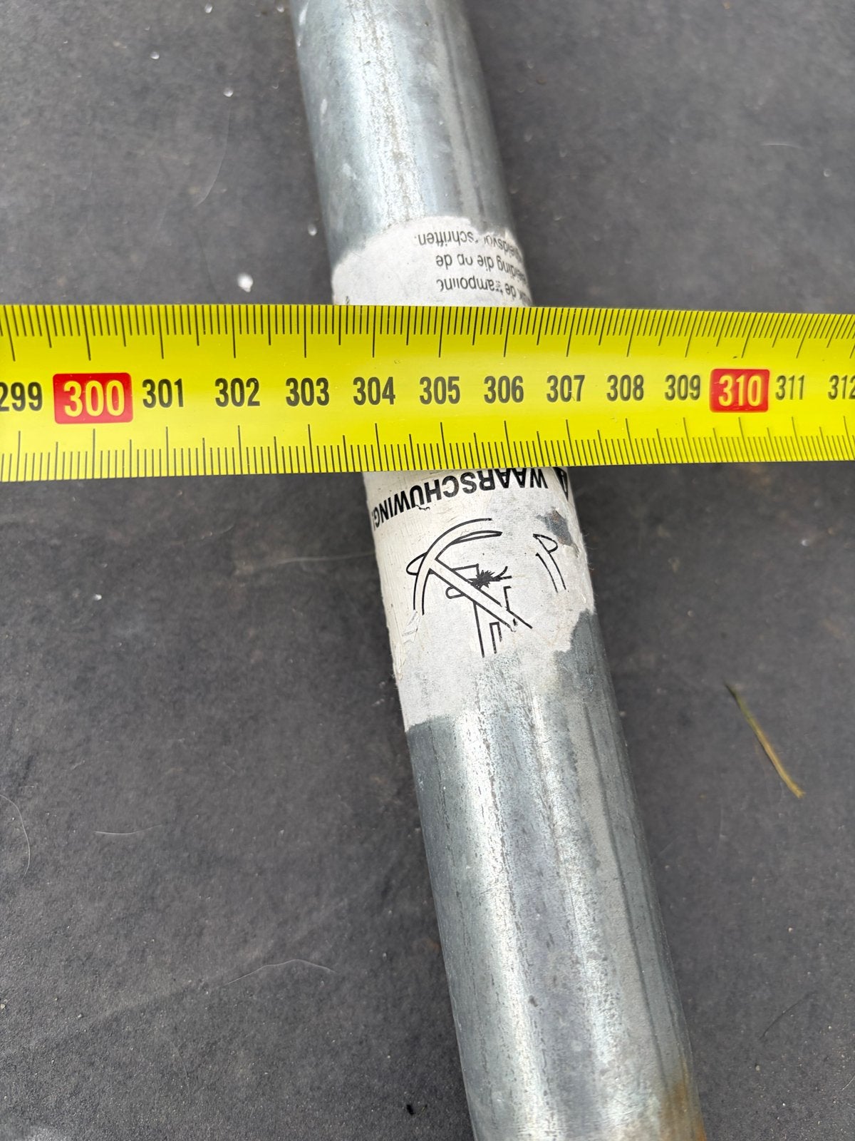 Foto 4 van Trampoline frame en springmat (zonder veren)