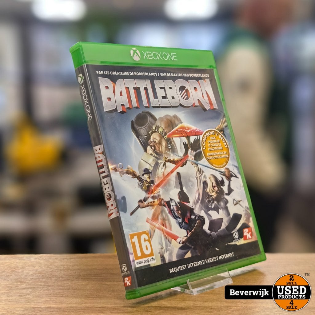 Battleborn - Xbox One Game, Spelcomputers en Games, Microsoft, Gebruikt, Support@microsoft.com, Microsoft Corporation
One Microsoft Way
Redmond, WA 98052-6399
USA