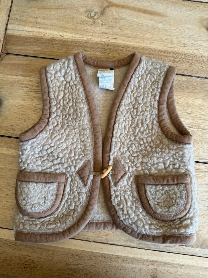 Alwero wollen bodywarmer - maat S, Ophalen of Verzenden, Gebruikt, Jongetje of Meisje