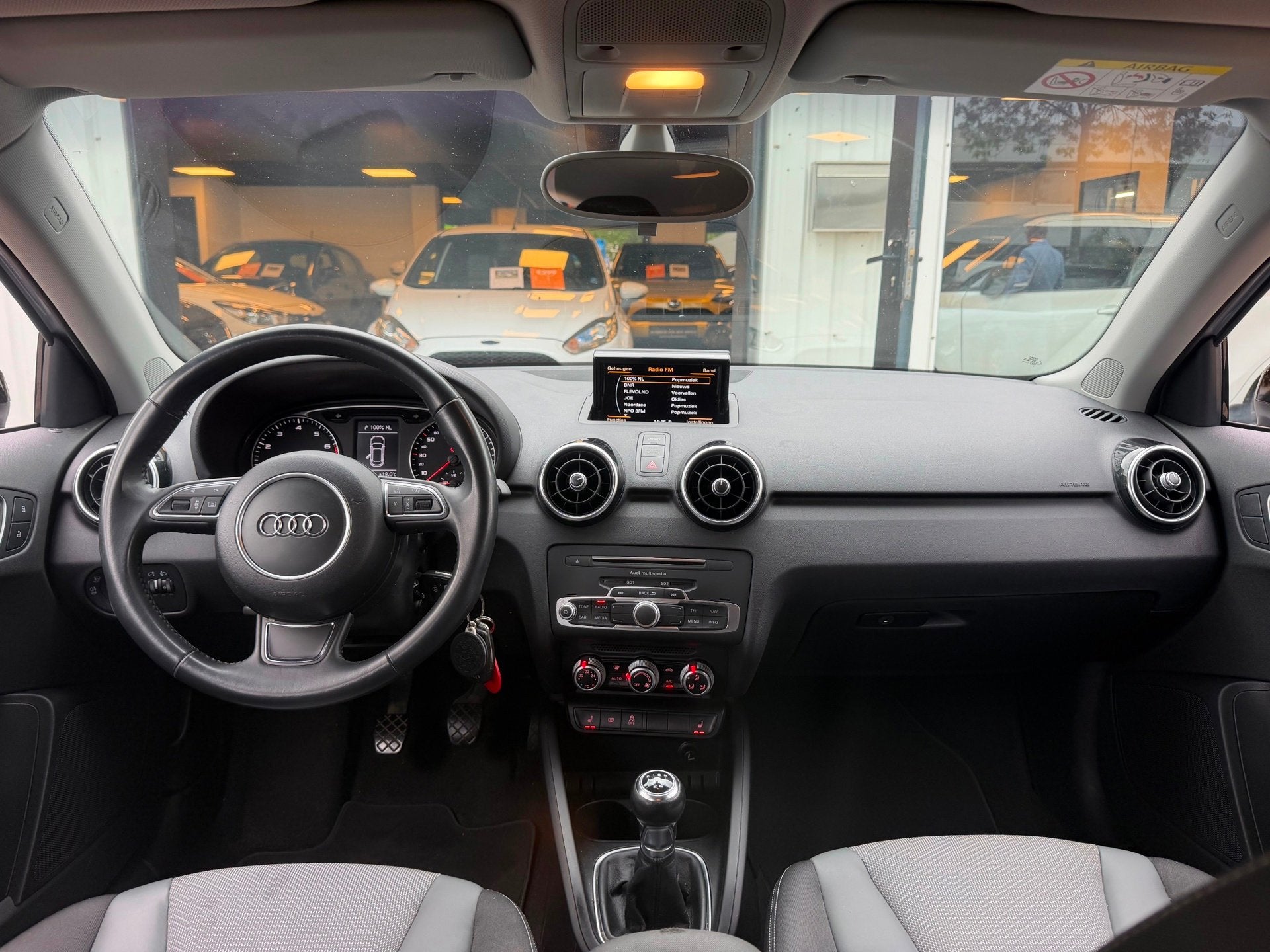 Audi A1 Sportback 1.0 TFSI|Sport|Ultra|Navi|Clima|Stoelverw|, Auto's, Voorwielaandrijving, Zwart, 95 pk, 4 stoelen