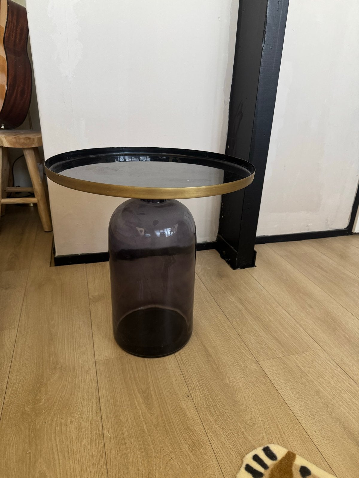 Bijzettafel Soof Karwei 45x45x45 - Zo goed als nieuw, Overige materialen, Minder dan 55 cm, Gebruikt, Rond