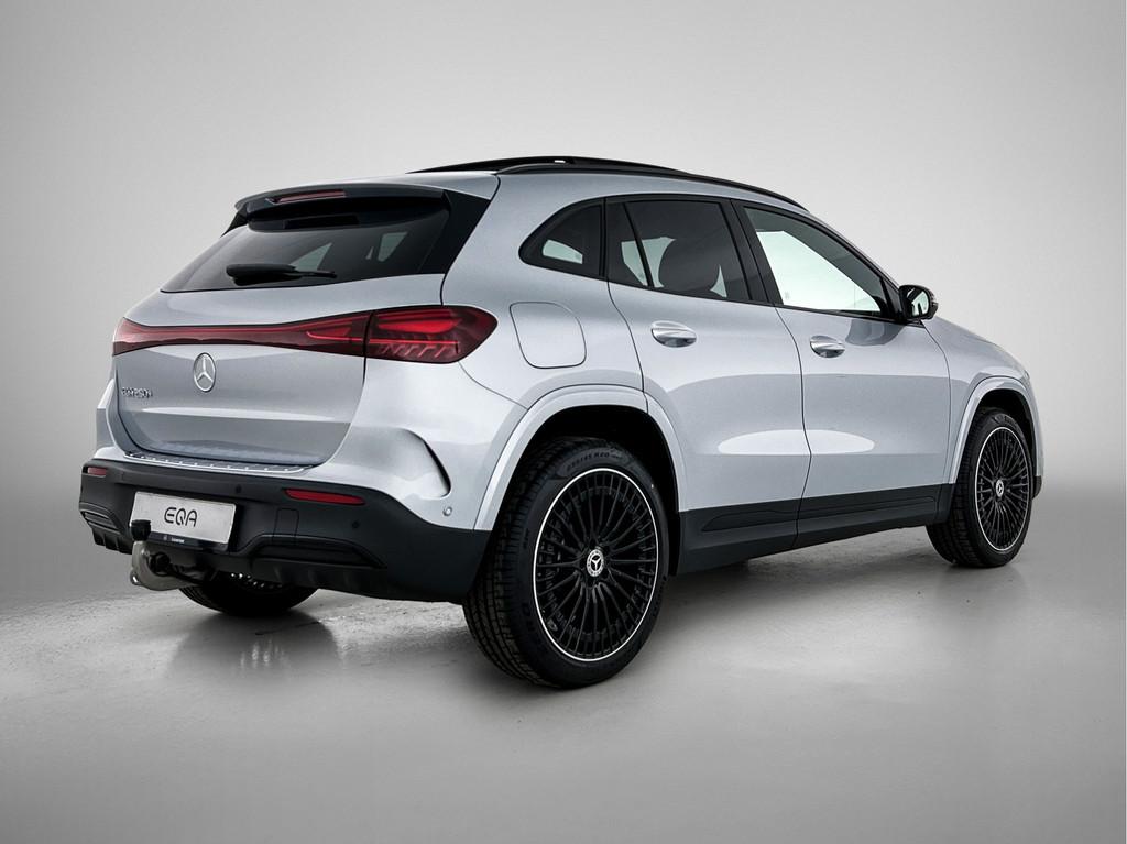 Mercedes-Benz EQA 250+ Business Solution AMG 71 kWh | Premiu, Auto's, Mercedes-Benz, Zwart, 190 pk, Leder en Stof, Nieuw