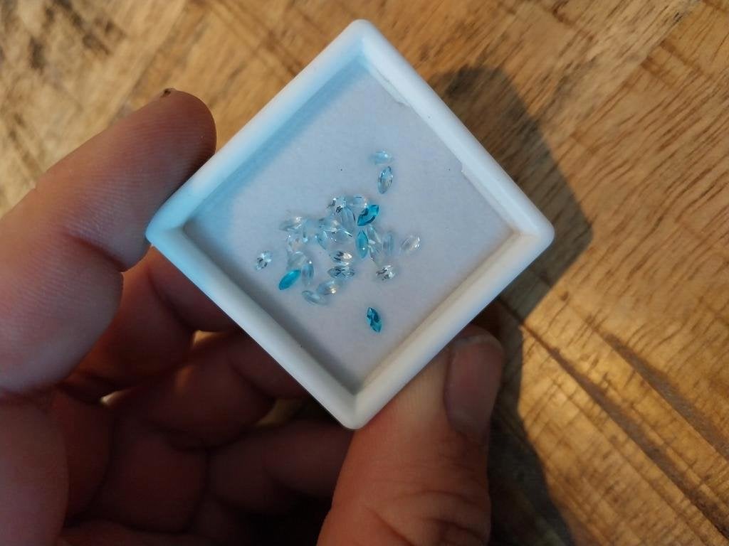 Markies geslepen topaasjes, Ophalen of Verzenden, Nieuw