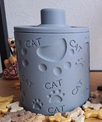 Opbergbus voor kattensnoepjes. 3d geprint. Diverse kleuren!, Ophalen of Verzenden, Nieuw