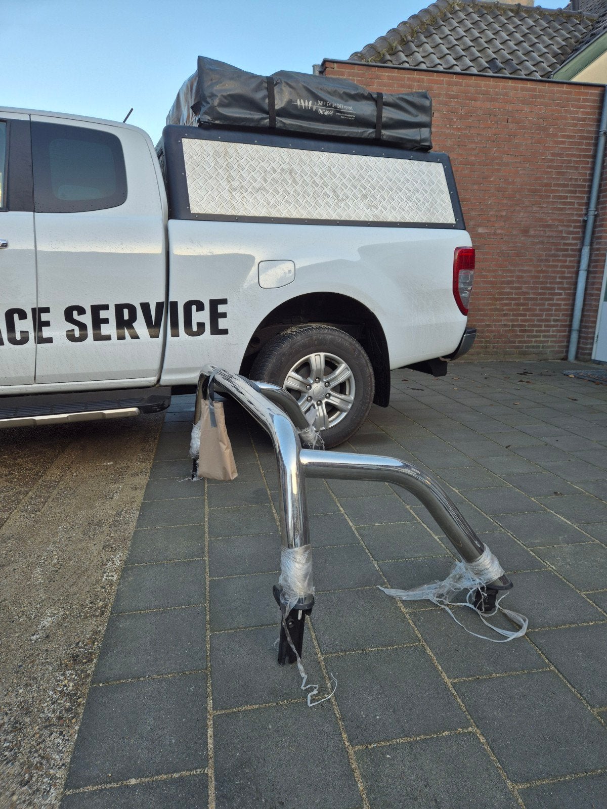 Rollbar / Sportbeugel voor Ford Ranger pick-up (chroom), Auto-onderdelen, Ophalen, Nieuw