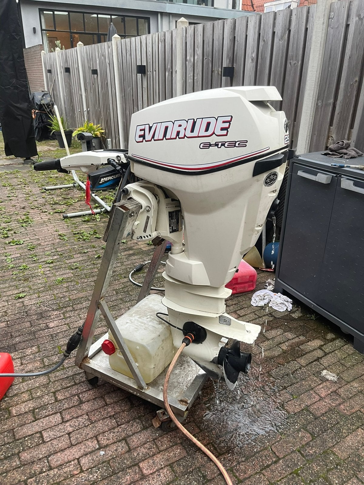 Evinrude E-TEC 25 pk, Ophalen of Verzenden, Zo goed als nieuw, Motor en Techniek