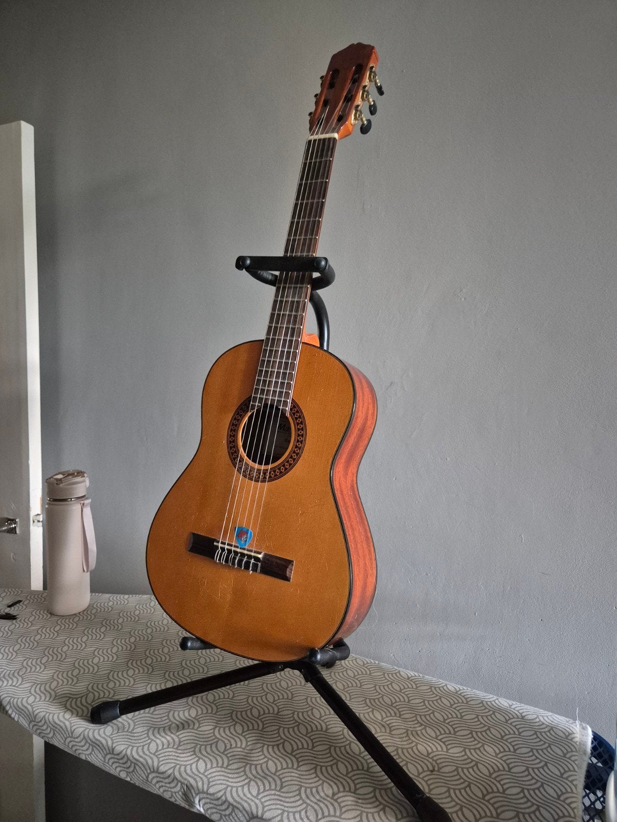 Martinez kindergitaar met standaard - Model MCG-20S JUN, Ophalen of Verzenden, Zo goed als nieuw, Klassieke of Spaanse gitaar