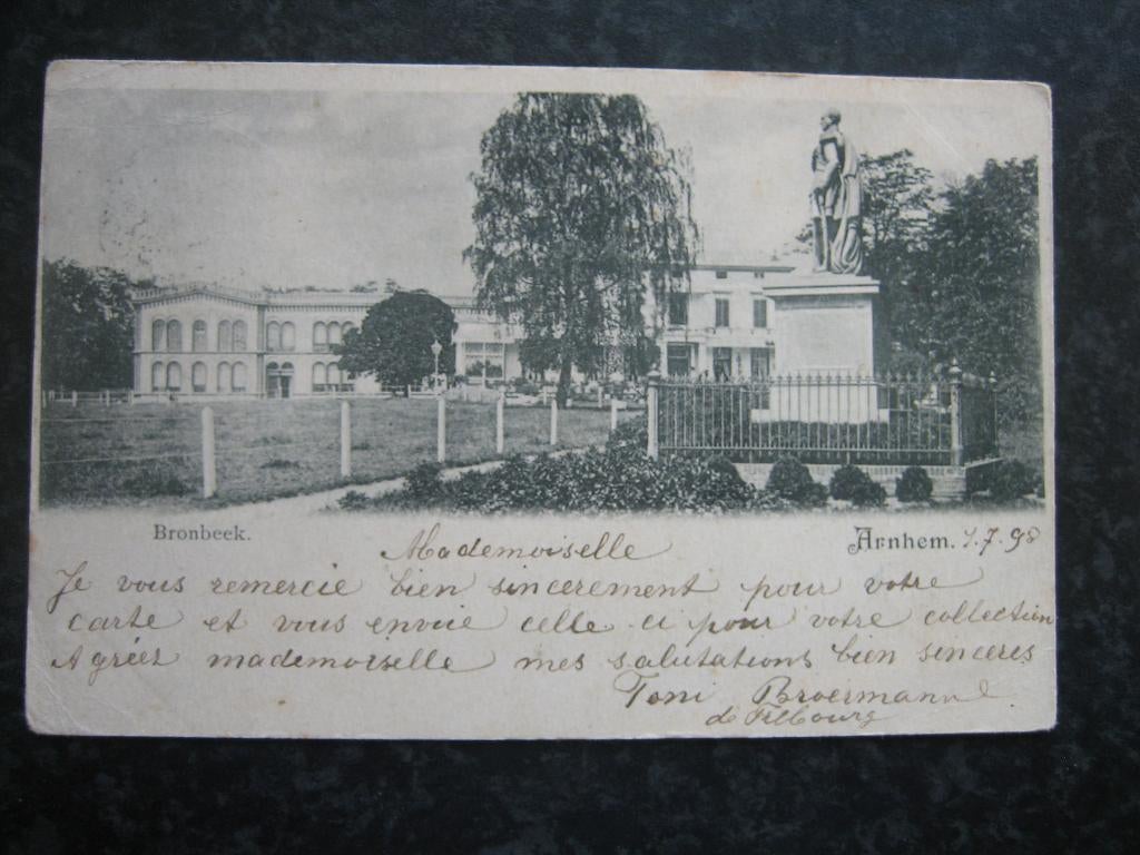 ARNHEM Bronbeek 1898, Verzamelen, Ophalen of Verzenden, Voor 1920, Gelderland