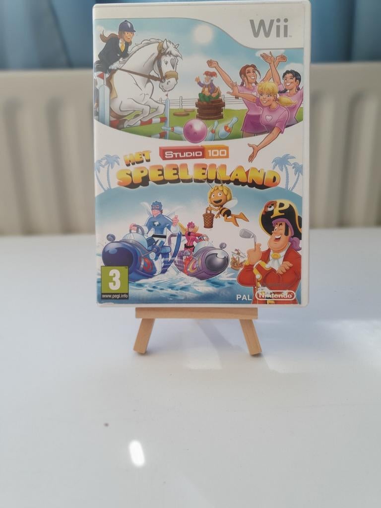 Het Studio 100 Speeleiland - Wii (Gebruikt), Gebruikt, Eén computer, Ophalen of Verzenden, Studio 100