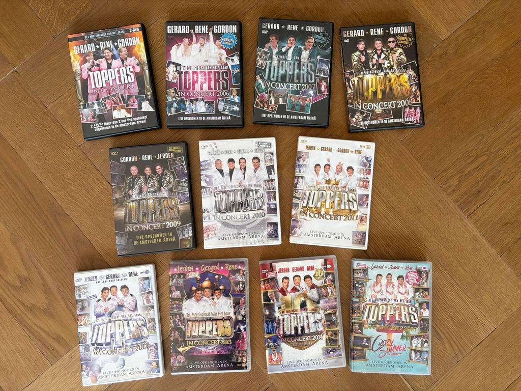 Toppers in Concert DVD Collectie 2005 - 2015, Ophalen of Verzenden, Gebruikt