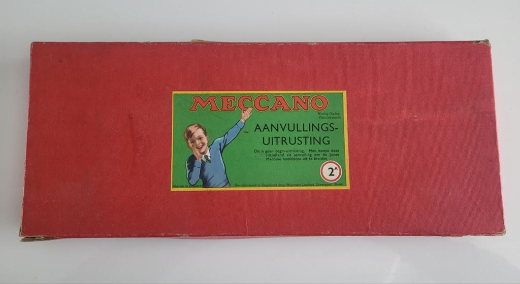 Te koop vintage doos Meccano, Ophalen of Verzenden, Gebruikt