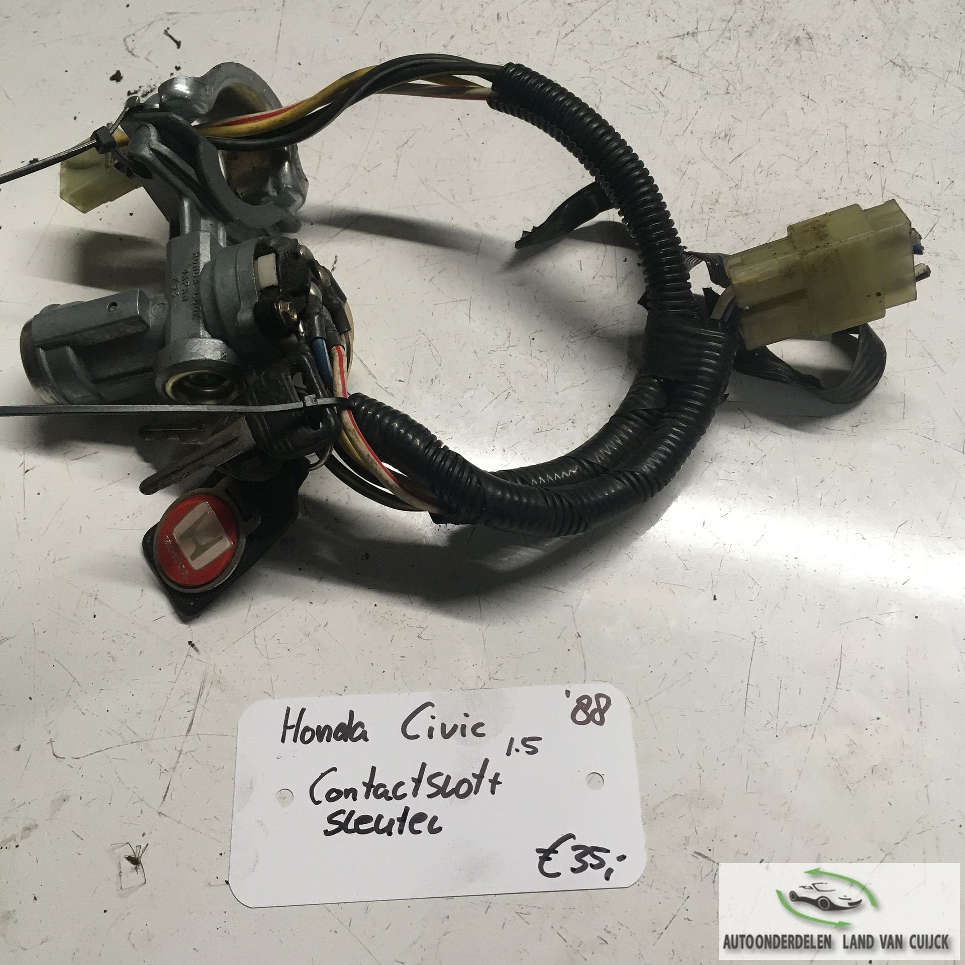 Honda Civic 1.5 1988  Contactslot met sleutel, Gebruikt, -, -, Ophalen of Verzenden