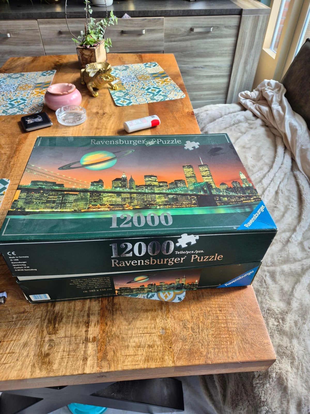 Ravensburger Legpuzzel 12000 stukjes - New York Skyline, Ophalen, Meer dan 1500 stukjes, Legpuzzel
