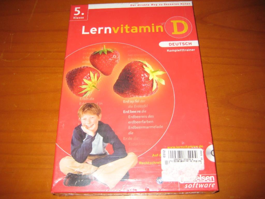 Lernvitamin D, Kompletttrainer, deutsch, Klasse 5, nieuw, Ophalen of Verzenden, Nieuw, Cd-rom, Taal en Studie