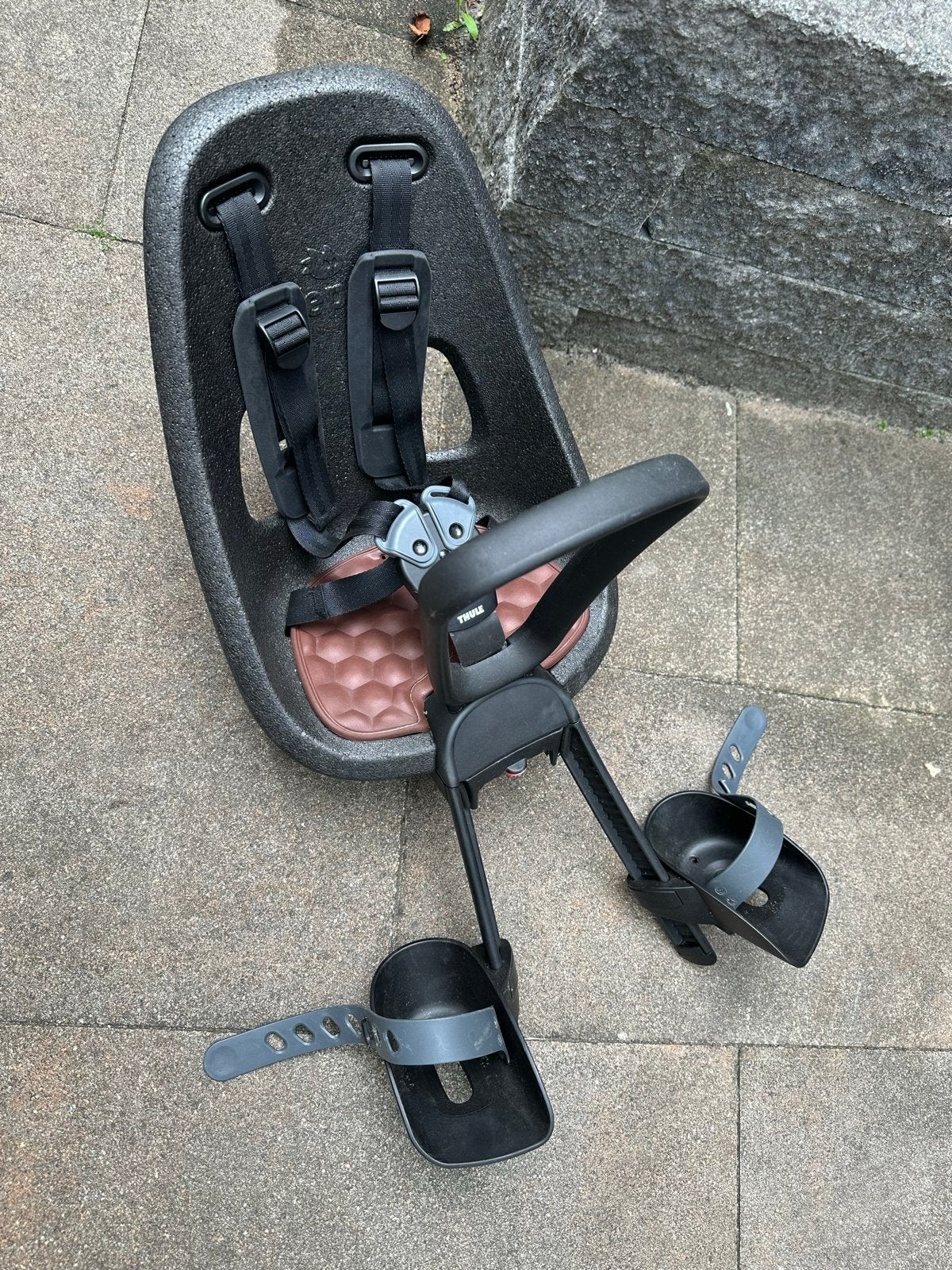 Thule Yepp Nexxt Mini Fietszitje met Windscherm, Fietsen en Brommers, Fietsaccessoires | Fietsstoeltjes, 0 t/m 10 kg, Voorzitje
