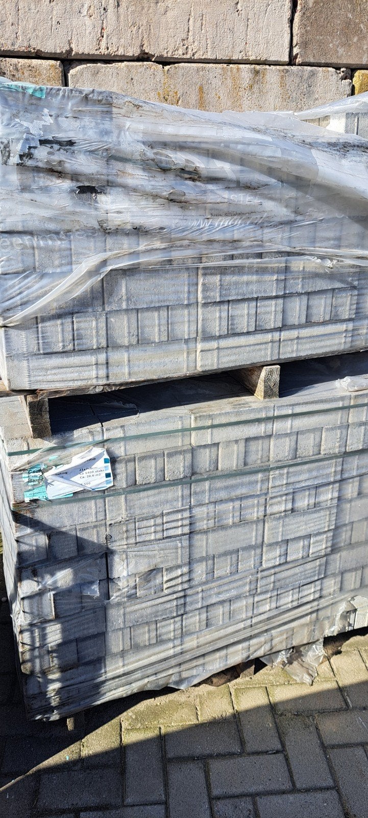 geoantica bergamo klinkers 20,6 m2, Ophalen of Verzenden, Nieuw, Beton, Klinkers