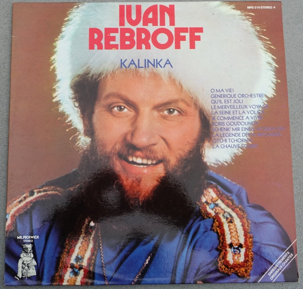 ivan rebroff , kalinka - LP, Inclusief binnenhoes, Ophalen of Verzenden, Zo goed als nieuw, 12 inch