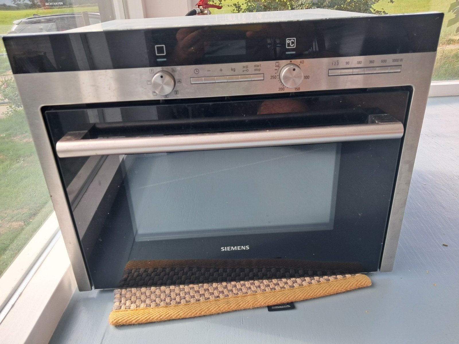 siemens combi oven magnetron inbouw, Ophalen, 45 tot 50 cm, Gebruikt, Siemens