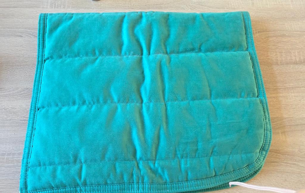 QHP pufferpad, full, ocean, Ophalen, Zo goed als nieuw