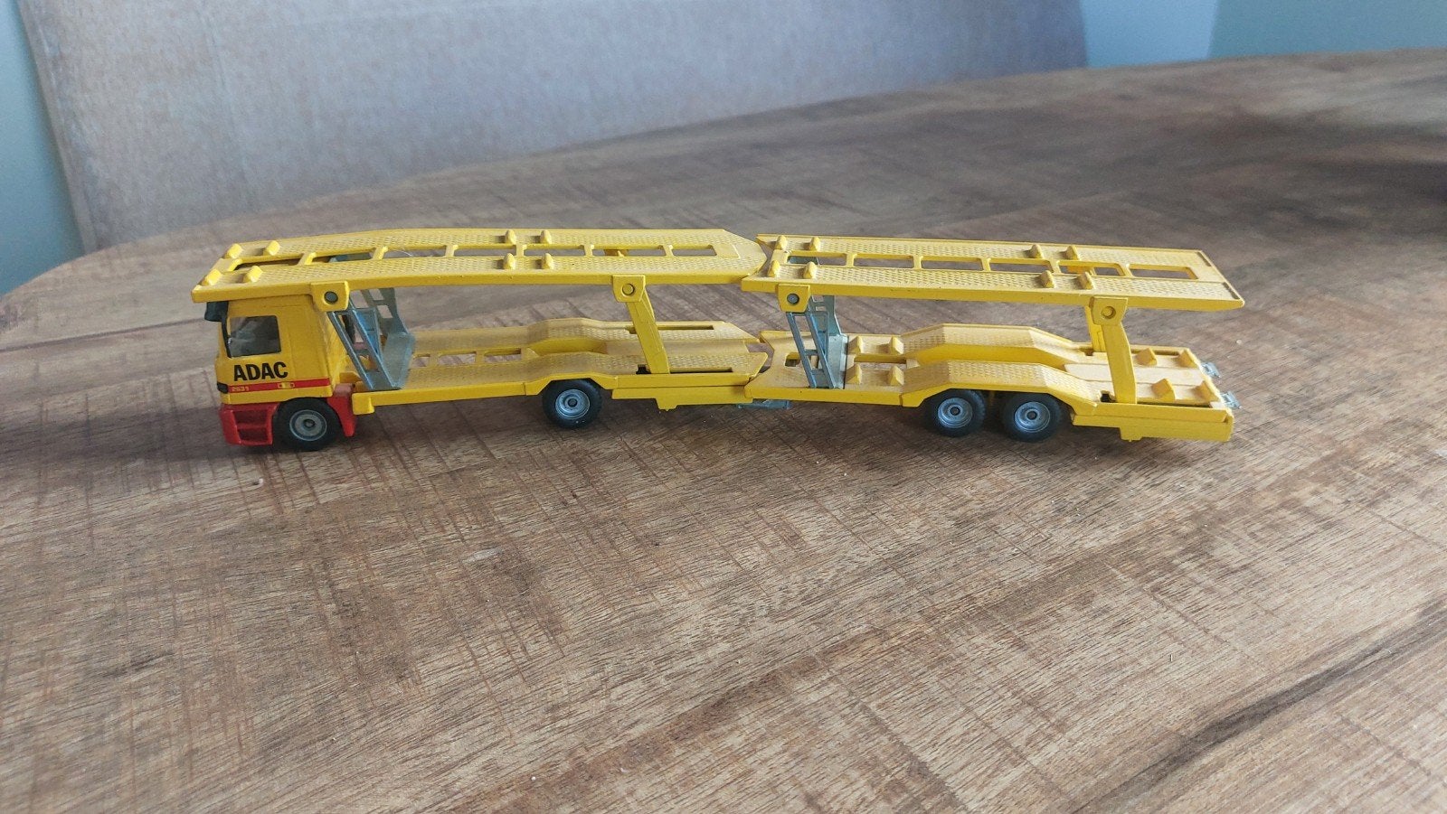 Siku Autotransporter ADAC - Speelgoed Vrachtwagen, Ophalen of Verzenden, Gebruikt, Bus of Vrachtwagen
