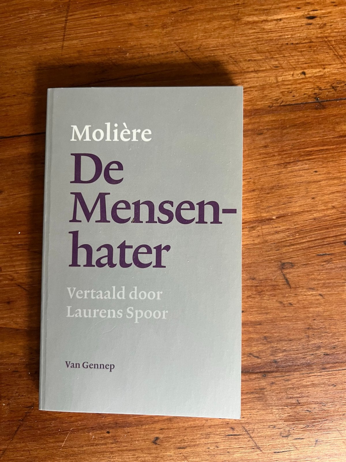Molière - De Mensenhater (Vertaald door Laurens Spoor), Ophalen of Verzenden, Zo goed als nieuw, Nederland