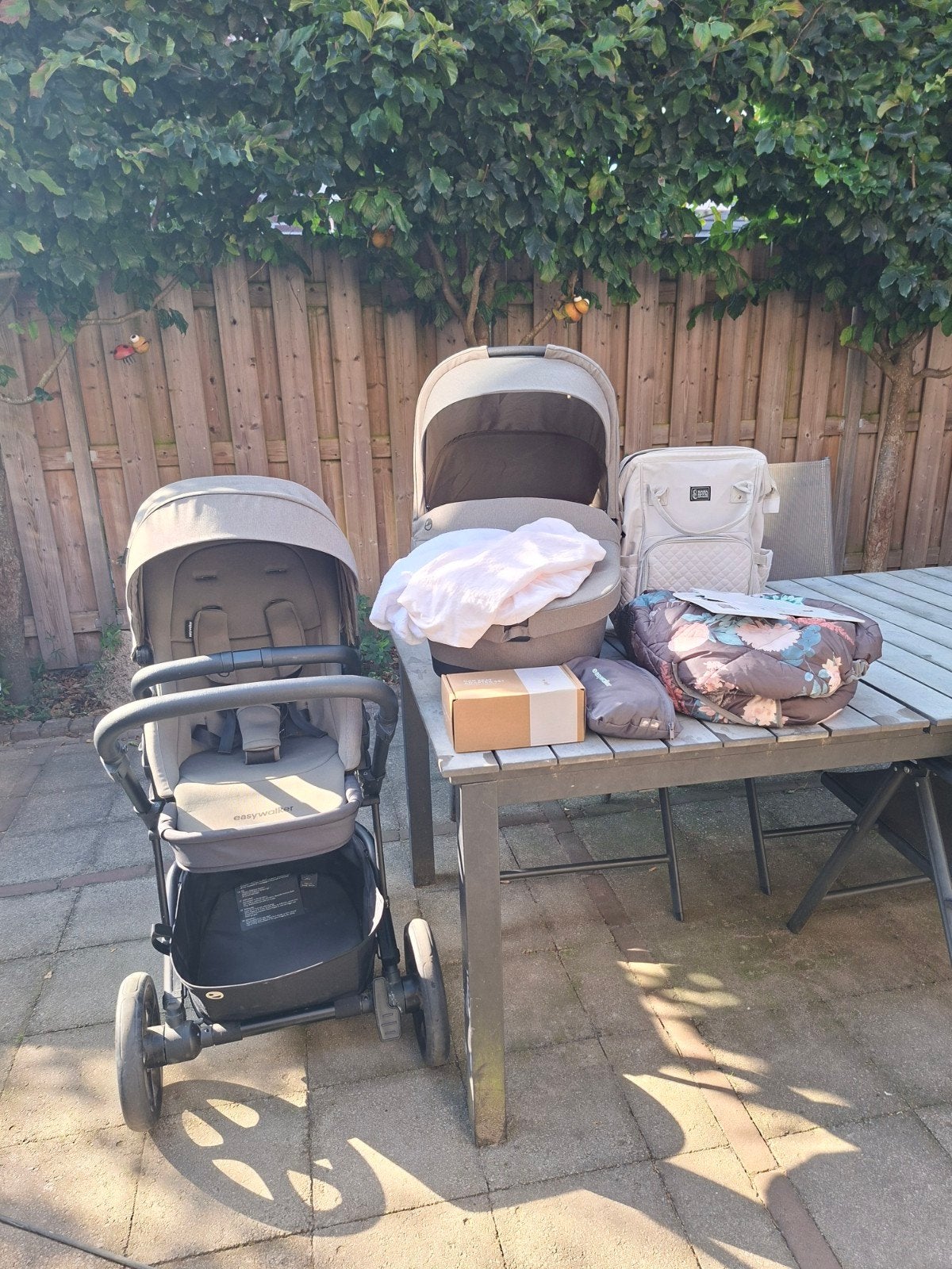 Easywalker Harvey 3 Sage Green, Kinderen en Baby's, Kinderwagens en Combinaties, Ophalen, Combiwagen, Overige merken, Verstelbare duwstang