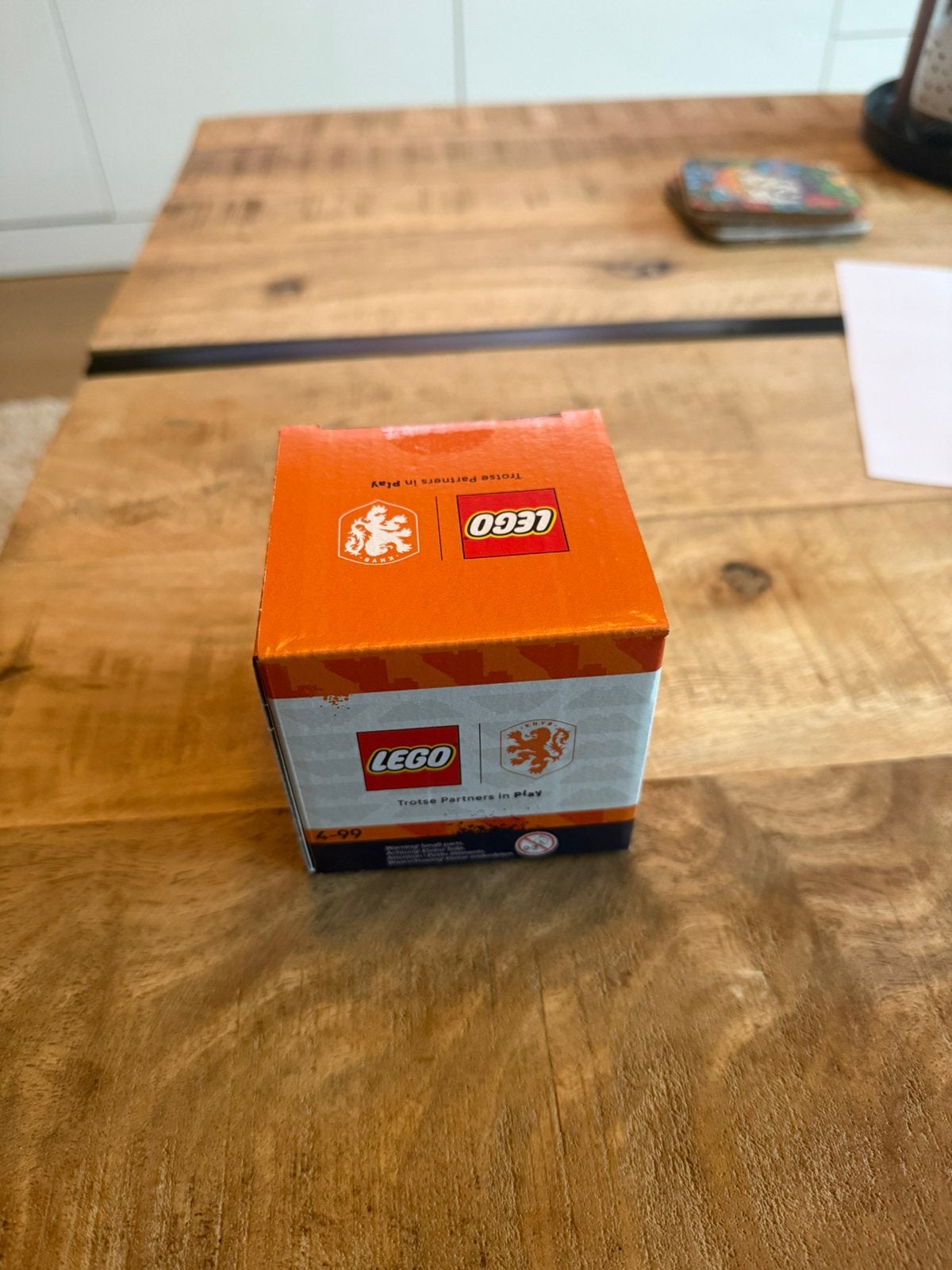 Lego WK oranje stenen, Lego, Nieuw, Ophalen of Verzenden, Compleet