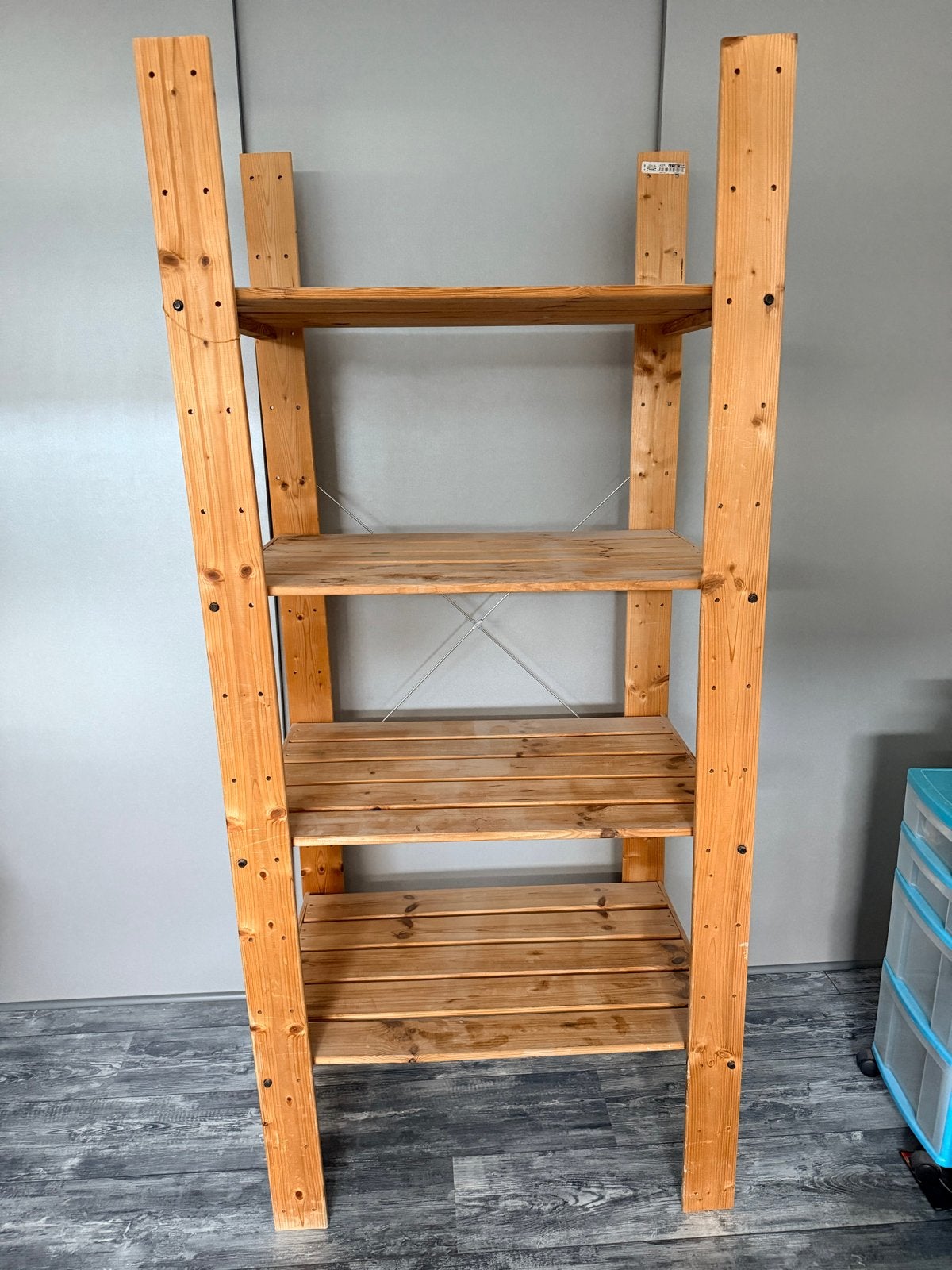 IKEA HEJNE Stellingkast plankenkast - Hout, 171x78x50 cm, Ophalen, Gebruikt