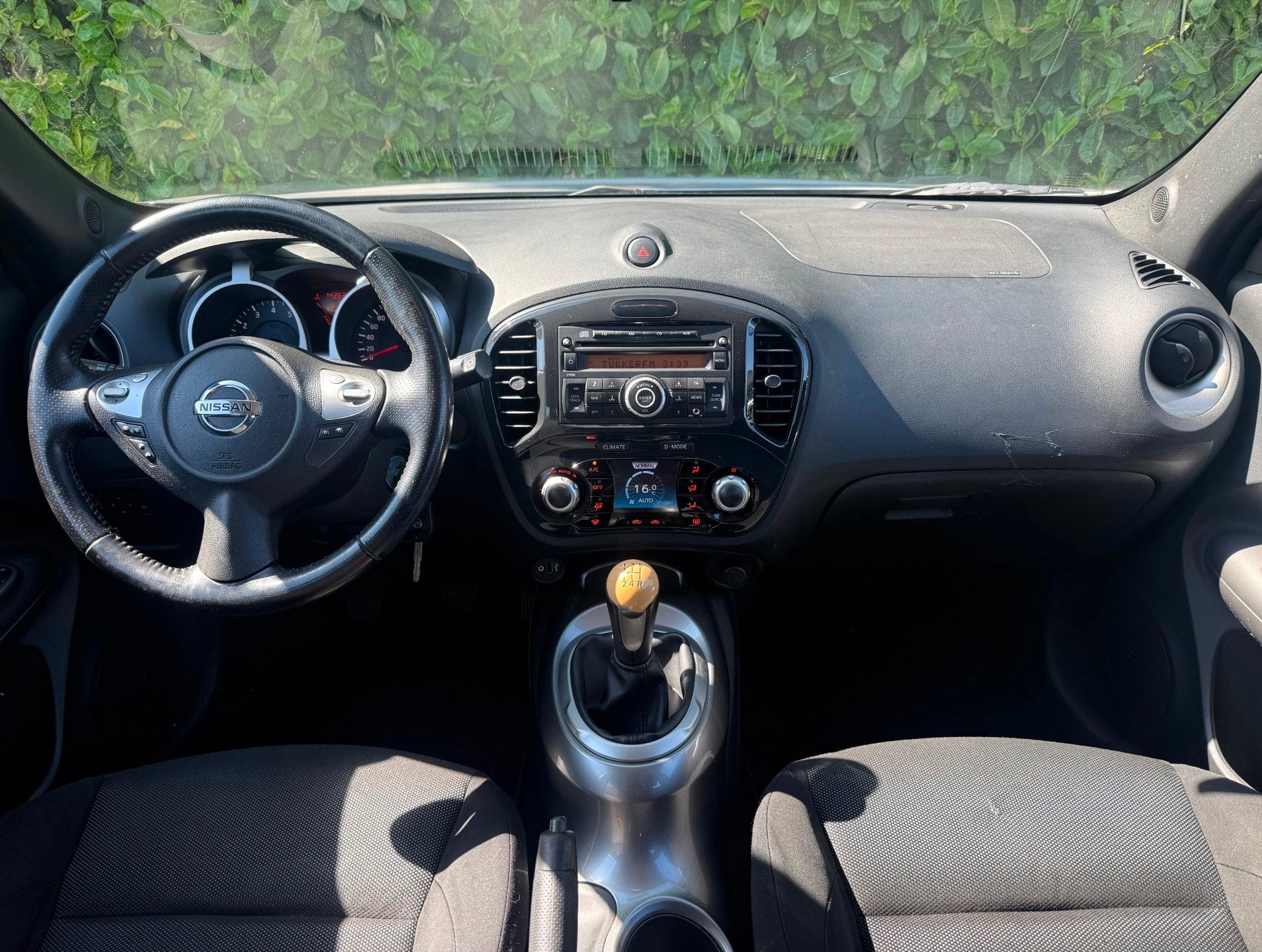 Nissan Juke 1.6 Acenta Eco | NWE APK | AIRCO | CRUISE | NAP, Voorwielaandrijving, Euro 5, Stof, Zwart