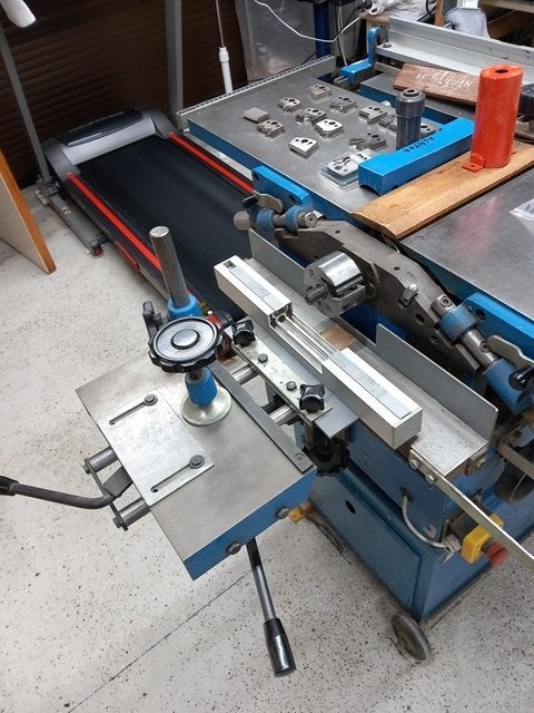combinatie zaagmachine incl alles wat op de foto's staat, Ophalen, Tendo Tools, Overige typen, Zo goed als nieuw